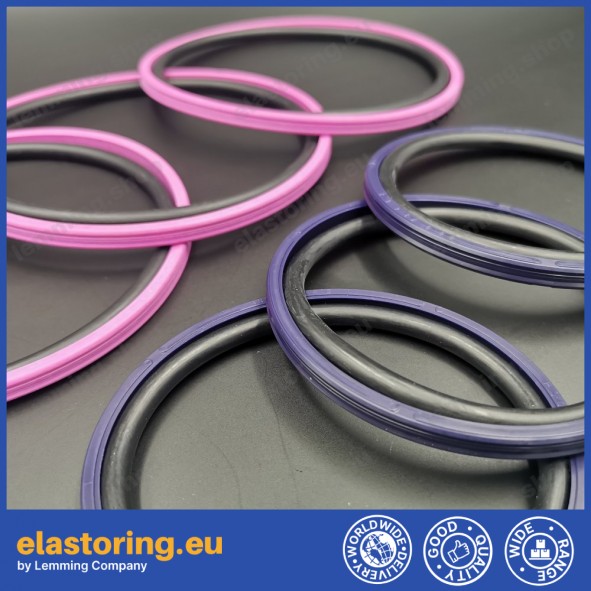 Piston seal PSO 22x14,5x3,2 PU+NBR [2EPSO007]